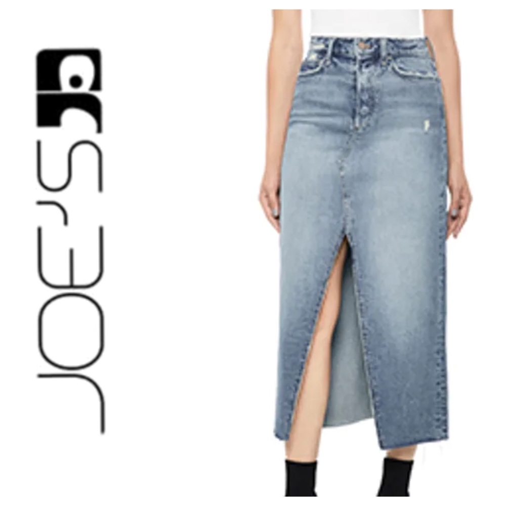 Joe’s High Waist Denim Skirt